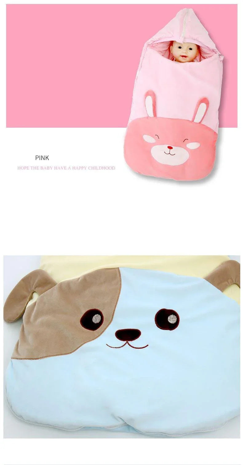 Newborn Sleeping Bag Baby Stroller Swaddle Wrap Blankets Warm Infant Sleep Sack Envelope blanket - BIG FRENCHIES