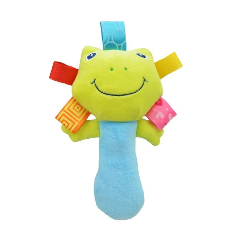 Newborn Baby Toys 0-12 Months Cartoon Baby Plush Rattle Mobile Bell Toy Infant Toddler Early Educational Toys For Kids - BIG FRENCHIES