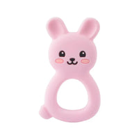 Baby Teethers Cartoon Animal Baby Teething Toy Penguin Silicone Teether Unicorn Pendant Raccoon Accessories - BIG FRENCHIES