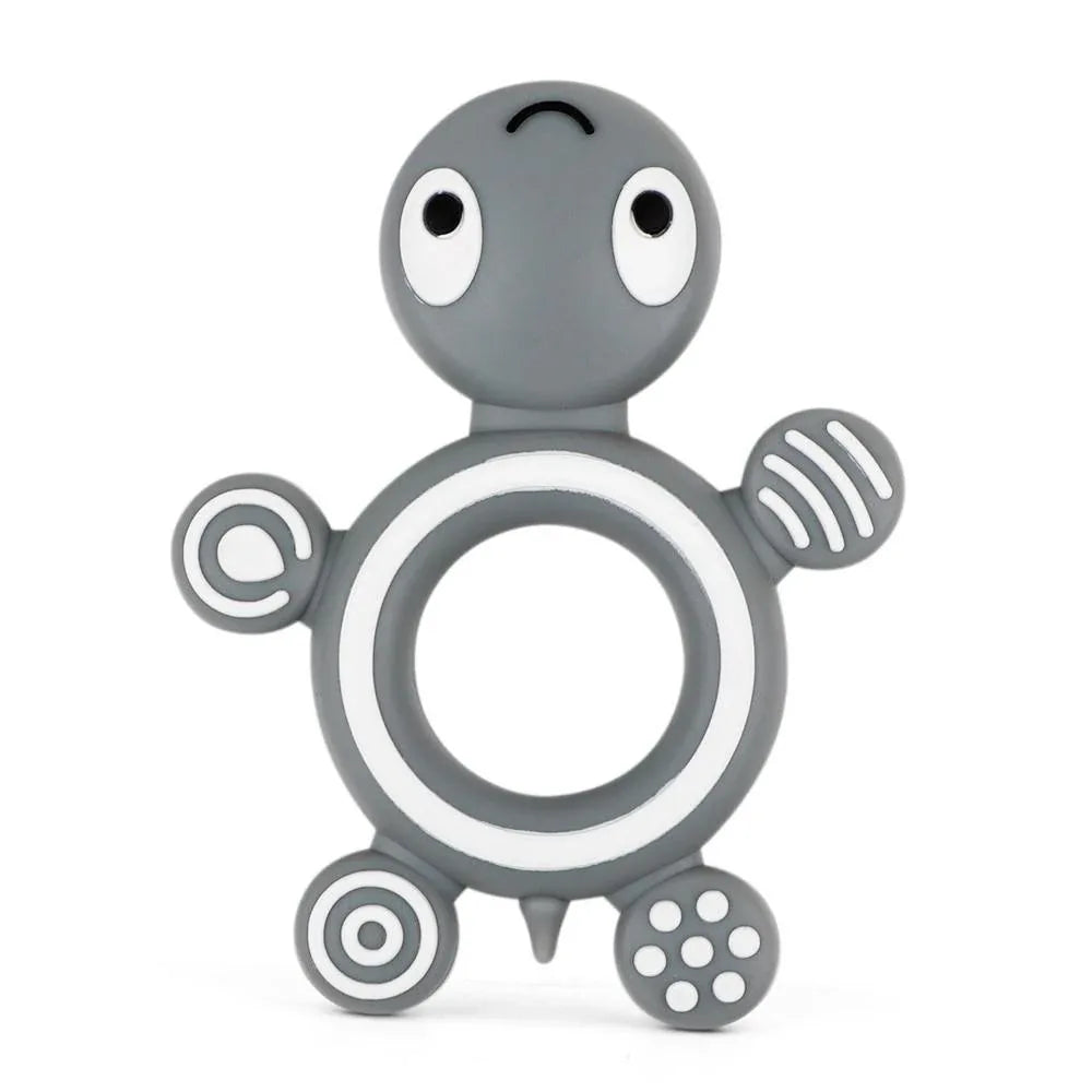 Baby Silicone Teethers BPA Free Teething Toy Animal Dog Koala Owl Elephant Baby Ring Teether Silicone Beads For Kids and Baby - BIG FRENCHIES
