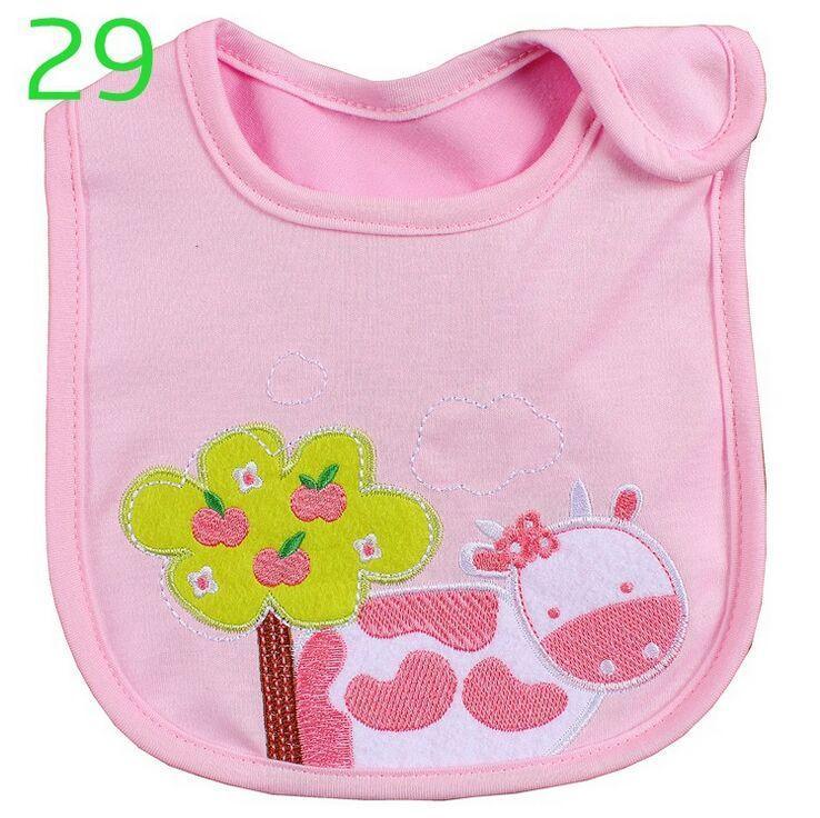 Cartoon Cotton Baby Bib Infant Saliva Towels Baby Waterproof Bibs Newborn Wear Babies Accessories - BIG FRENCHIES