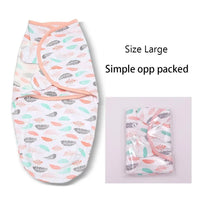 Modern Cotton Summer Nwborn Swaddle Wrap Envelope Baby Blanket For Baby Kids - BIG FRENCHIES