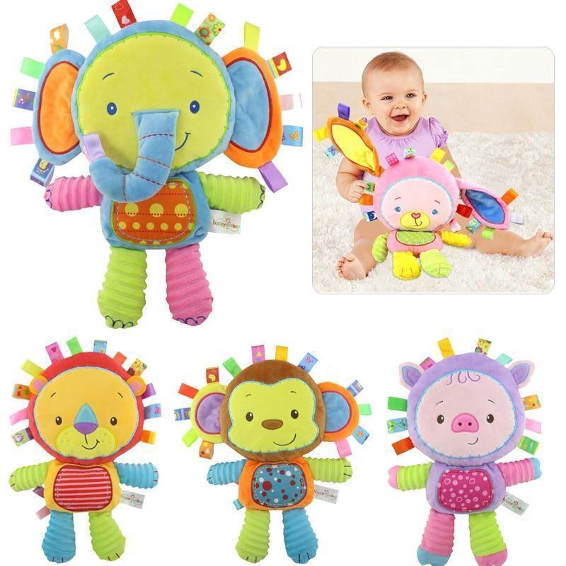 Baby Toys Appease Ring Bell Soft Plush Educational Infant Toys Kids Baby Rattles Mobiles Toy For Kids and Baby - BIG FRENCHIES