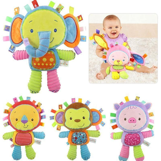 Baby Toys Appease Ring Bell Soft Plush Educational Infant Toys Kids Baby Rattles Mobiles Toy For Kids and Baby - BIG FRENCHIES