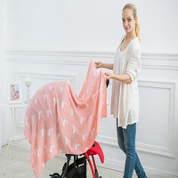 Newborn Swaddle Baby Multi-use Bamboo Cotton Blanket Infant Newborn Baby Wrap Blanket For Girls And Boys - BIG FRENCHIES