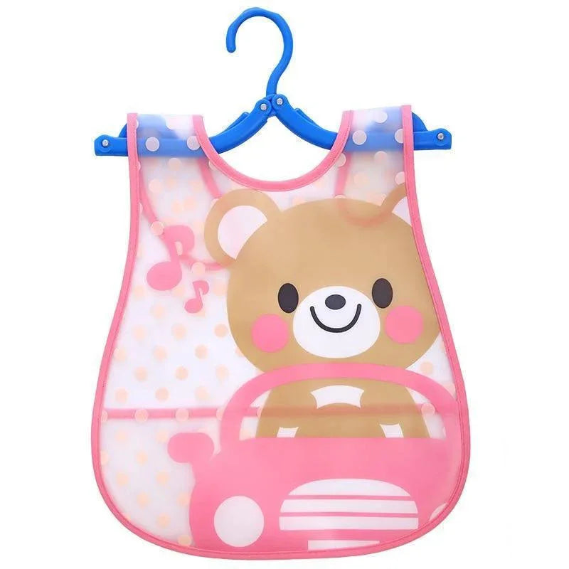 Adjustable Baby Bibs Waterproof Lunch Feeding Bibs Baby Cartoon Feeding Cloth Children Baby Bib for Kids - BIG FRENCHIES