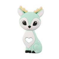 Silicone Teethers Food Grade Tiny Rod Teething Baby Shower Gifts Cartoon Animals Teether Let's Make 1pc - BIG FRENCHIES