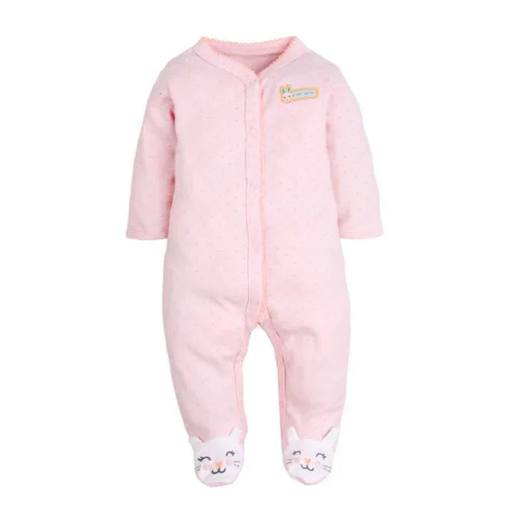 Baby Clothes Newborn Home Wear Cotton Baby Girl Romper Baby Costume Infant Boy Sleep Comfortable Pajamas - BIG FRENCHIES
