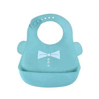 Bibs Waterproof Silicone Feeding Baby Saliva Towel Newborn Cartoon Aprons Baby Bibs Adjustable - BIG FRENCHIES