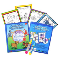 Coolplay Magic Water Drawing Book Coloring Book Painting Board Doodle Book in Drawing Toys Educational Toys - BIG FRENCHIES