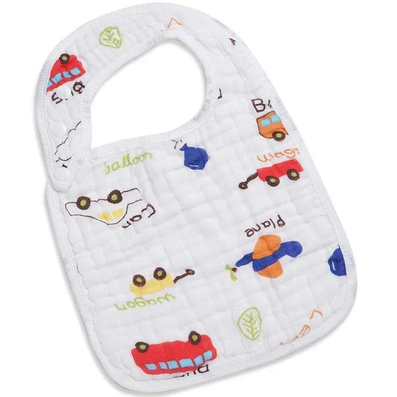 Cotton Baby Burp Cloth For Toddlers Feeding Durable Apron Multi-use Saliva Towel Scarf And Bandana Bibs - BIG FRENCHIES