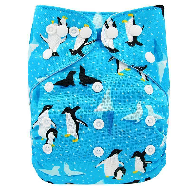 Baby Cloth Diapers Reusable Nappies Character Unisex Baby Care Pants Waterproof Pocket Cloth Diaper For Baby - BIG FRENCHIES