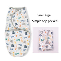 Modern Cotton Summer Nwborn Swaddle Wrap Envelope Baby Blanket For Baby Kids - BIG FRENCHIES