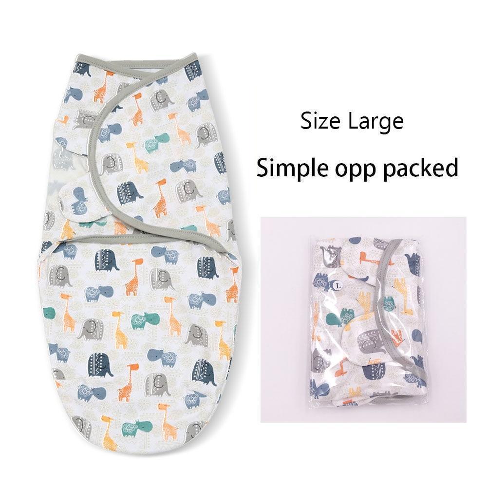 Modern Cotton Summer Nwborn Swaddle Wrap Envelope Baby Blanket For Baby Kids - BIG FRENCHIES