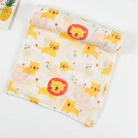 Newborn Swaddle Baby Multi-use Bamboo Cotton Blanket Infant Newborn Baby Wrap Blanket For Girls And Boys - BIG FRENCHIES