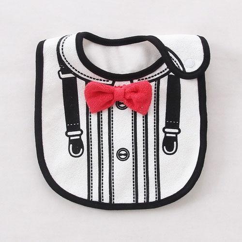 Newborn Scarf Baby Bib Waterproof Feeding Bib Bandana Bow Tie Baby Bibs Silicone Bib For Kids - BIG FRENCHIES