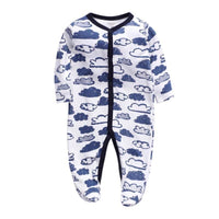 Modern Colorful Baby Boys/Girls Blanket Sleepers Newborn Babies Sleepwear Infant Long Sleeve Romper Jumpsuit for Kids - BIG FRENCHIES
