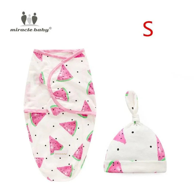 Baby Swaddle Blanket With Cap Swaddle Wrap Swaddling bag Baby Sleeping Bag - BIG FRENCHIES