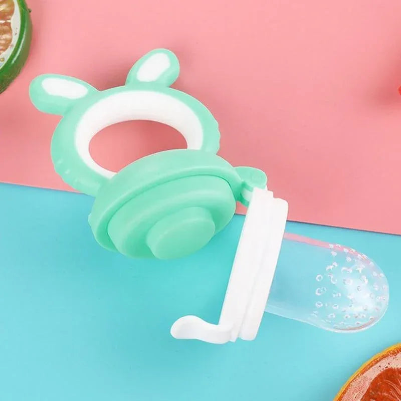 Modern NEW Baby Fresh Food Nibbler Pacifiers Feeder for Kids Fruit Feeding Nipple Safe Supplies Nipple Teat Pacifier For Baby and Kids - BIG FRENCHIES