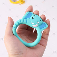 Baby Silicone Teether Pacifier Cartoon Teething Nursing Silicone BPA Free Toys For Baby KIds - BIG FRENCHIES