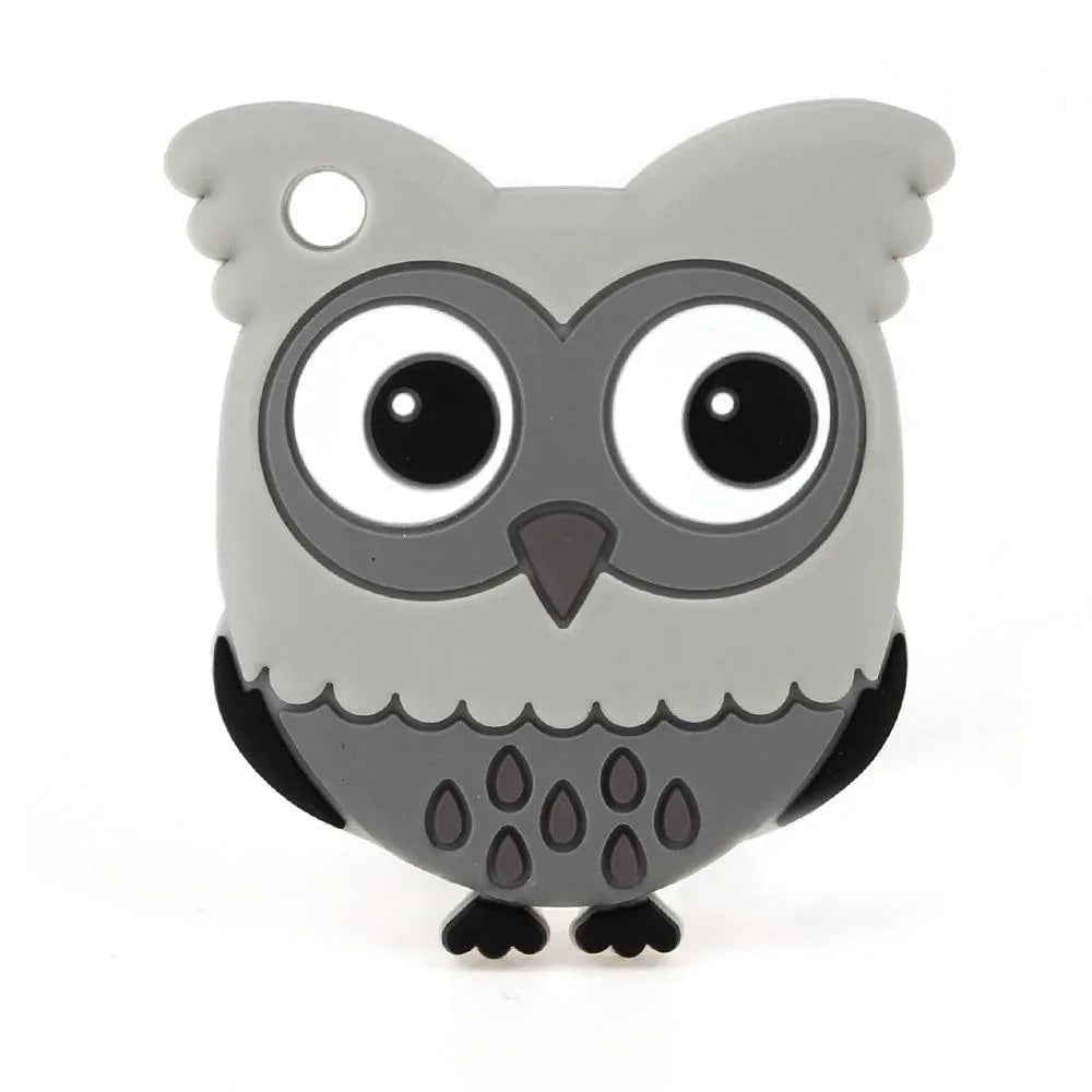 Baby Silicone Teethers BPA Free Teething Toy Animal Dog Koala Owl Elephant Baby Ring Teether Silicone Beads For Kids and Baby - BIG FRENCHIES