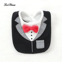 Newborn Scarf Baby Bib Waterproof Feeding Bib Bandana Bow Tie Baby Bibs Silicone Bib For Kids - BIG FRENCHIES