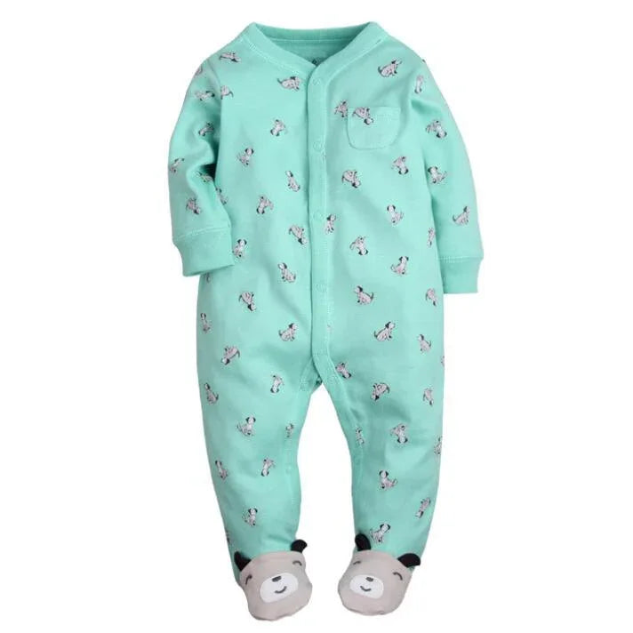 Baby Clothes Newborn Home Wear Cotton Baby Girl Romper Baby Costume Infant Boy Sleep Comfortable Pajamas - BIG FRENCHIES
