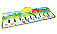 Animals Musical Mat Carpet with 10 Keys Record Function Animal Sounds Play Touch Piano Educational Toys For Kids - BIG FRENCHIES