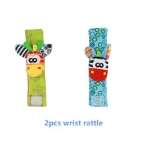 Colorful Wrist Rattles Infant Baby Kids Socks Rattle Toys Foot Socks Educational Toy High Quality Babies Gift - BIG FRENCHIES