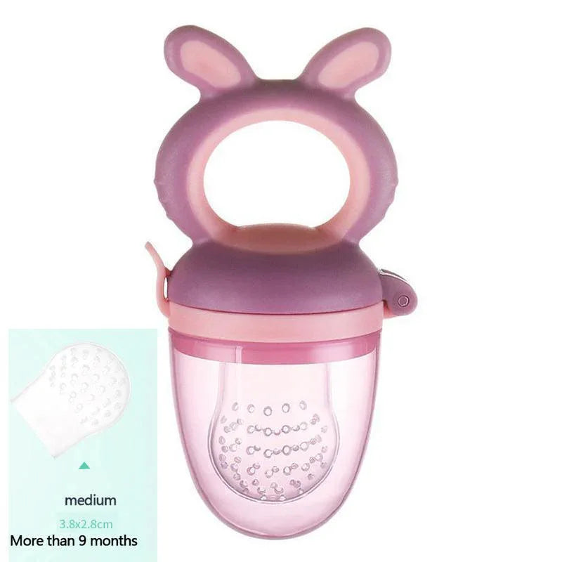 Baby Pacifier Fresh Food Kids Fruit Feeder Nipples Feeding Safe Baby Supplies Nipple Pacifier Holder - BIG FRENCHIES