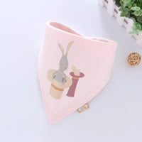 Cotton Cartoon Bandana Feeding Saliva Towel Waterproof Bibs For Baby Burp Accessory Adjustable Button Durable Baby Towels - BIG FRENCHIES