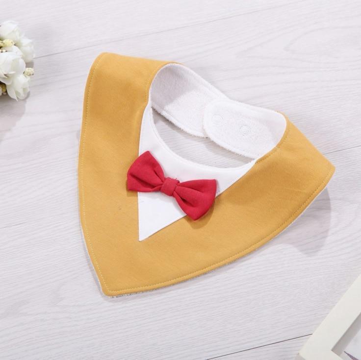 Infant Kids Bibs For Boy/Girls Newborn Feeding Waterproof Toddlers Soft Bow Burp Tie Scarf For Children - BIG FRENCHIES