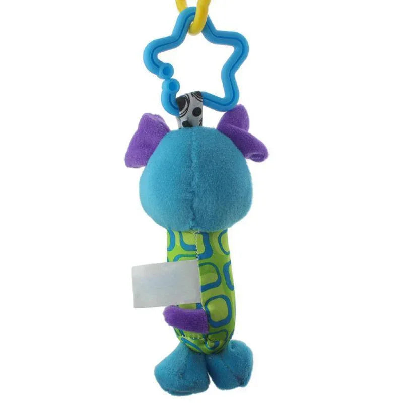 Colorful Baby Kids Rattle Toys Cartoon Animal Plush Hand Bell Baby Stroller Crib Hanging Rattles For Infant Baby Toys - BIG FRENCHIES
