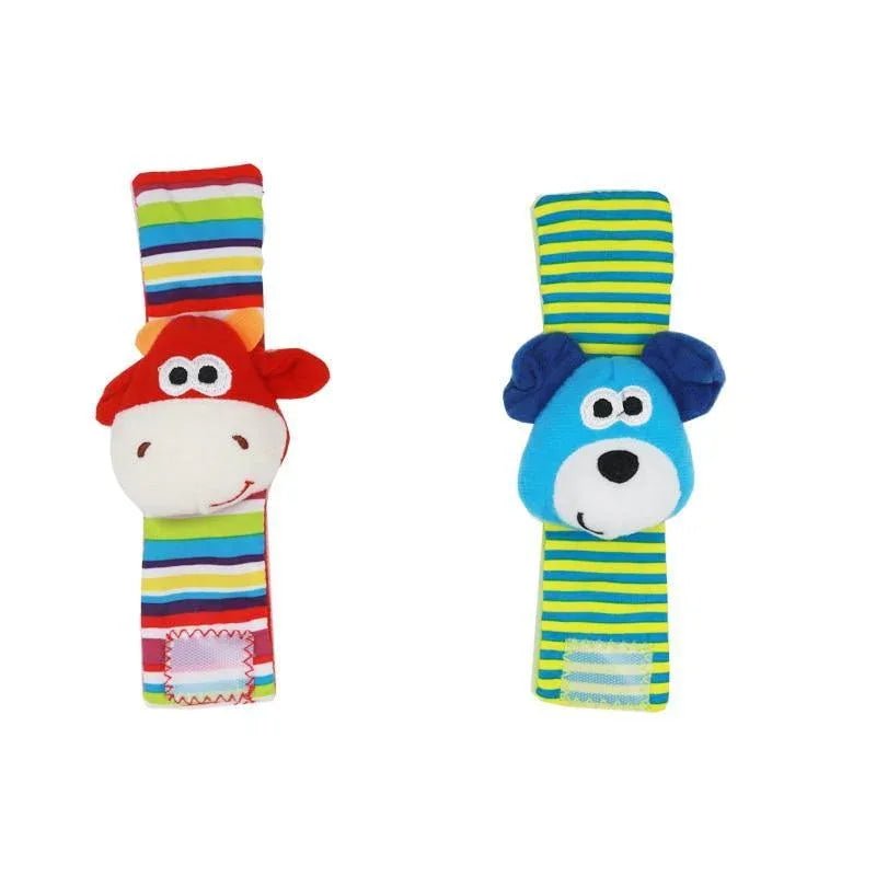 Colorful Wrist Rattles Infant Baby Kids Socks Rattle Toys Foot Socks Educational Toy High Quality Babies Gift - BIG FRENCHIES
