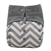 All-In-One Cloth Diaper for Baby Bamboo Charcoal Eco-friendly Baby Cloth Diaper - BIG FRENCHIES