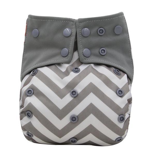 All-In-One Cloth Diaper for Baby Bamboo Charcoal Eco-friendly Baby Cloth Diaper - BIG FRENCHIES