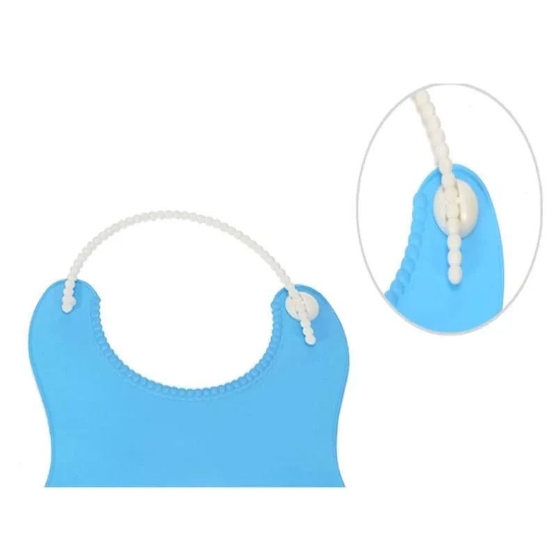 Modern Baby Plastic Bibs Waterproof Lunch Bibs for Boys & Girls Infants Silicone Feeding Baby Saliva Waterproof Aprons for Baby - BIG FRENCHIES