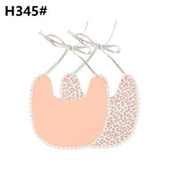 Handmade Luxury Floral Baby Bib Accessories Burp Cloths Newborn Baby Boy Girl Kids Cartoon Bibs 100% Cotton Linen Waterproof Saliva Bib For Kids - BIG FRENCHIES