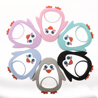 Unicorn Silicone Baby Teether Cartoon Animal BPA Free Rodents Teething Shower Gifts Koala Penguin Owl Fox For Kids - BIG FRENCHIES