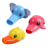 Modern Happy Fun Animals Faucet Extender For Bathroom Baby Tubs Kids Hand Washing Bathroom Sink Accessories - BIG FRENCHIES
