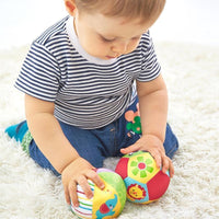 Animal Ball Soft Plush Baby Mobile Toys With Sound Baby Rattle Body Building Ball Newborn Educational Toys For Kids - BIG FRENCHIES