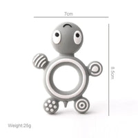 Silicone Teethers Food Grade Tiny Rod Teething Baby Shower Gifts Cartoon Animals Teether Let's Make 1pc - BIG FRENCHIES