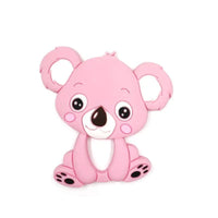 Baby Teethers Cartoon Animal Baby Teething Toy Penguin Silicone Teether Unicorn Pendant Raccoon Accessories - BIG FRENCHIES