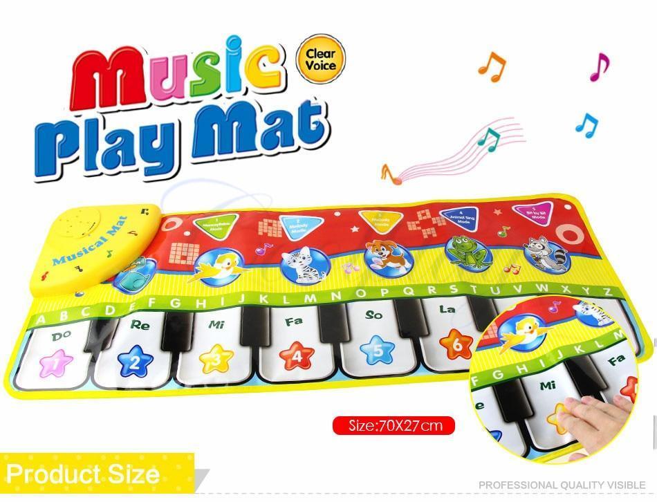 Trend Baby Piano Mats Music Carpets Children Touch Play Game Musical Carpet Mat Educational Toys Electronic Toy For Kids - BIG FRENCHIES