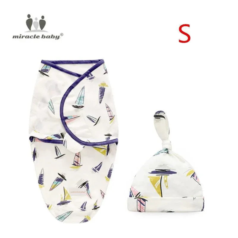 Baby Swaddle Blanket With Cap Swaddle Wrap Swaddling bag Baby Sleeping Bag - BIG FRENCHIES