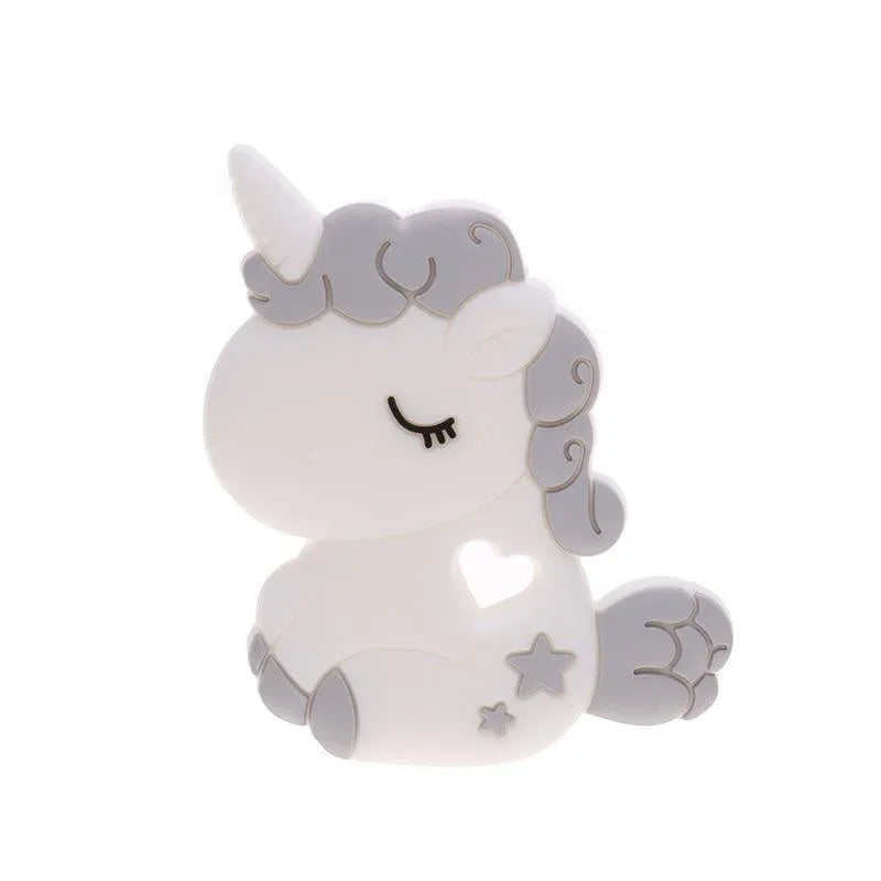 Unicorn Silicone Baby Teether Cartoon Animal BPA Free Rodents Teething Shower Gifts Koala Penguin Owl Fox For Kids - BIG FRENCHIES
