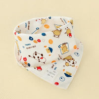Infant Kids Baby Unisex Feeding Saliva Towel Dribble Triangle Bandana Bibs Burp Cloths Baby Gifts - BIG FRENCHIES