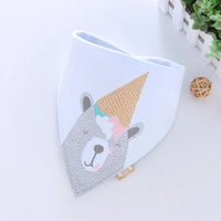 Cotton Cartoon Bandana Feeding Saliva Towel Waterproof Bibs For Baby Burp Accessory Adjustable Button Durable Baby Towels - BIG FRENCHIES