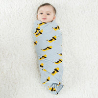 Newborn Swaddle Baby Multi-use Bamboo Cotton Blanket Infant Newborn Baby Wrap Blanket For Girls And Boys - BIG FRENCHIES