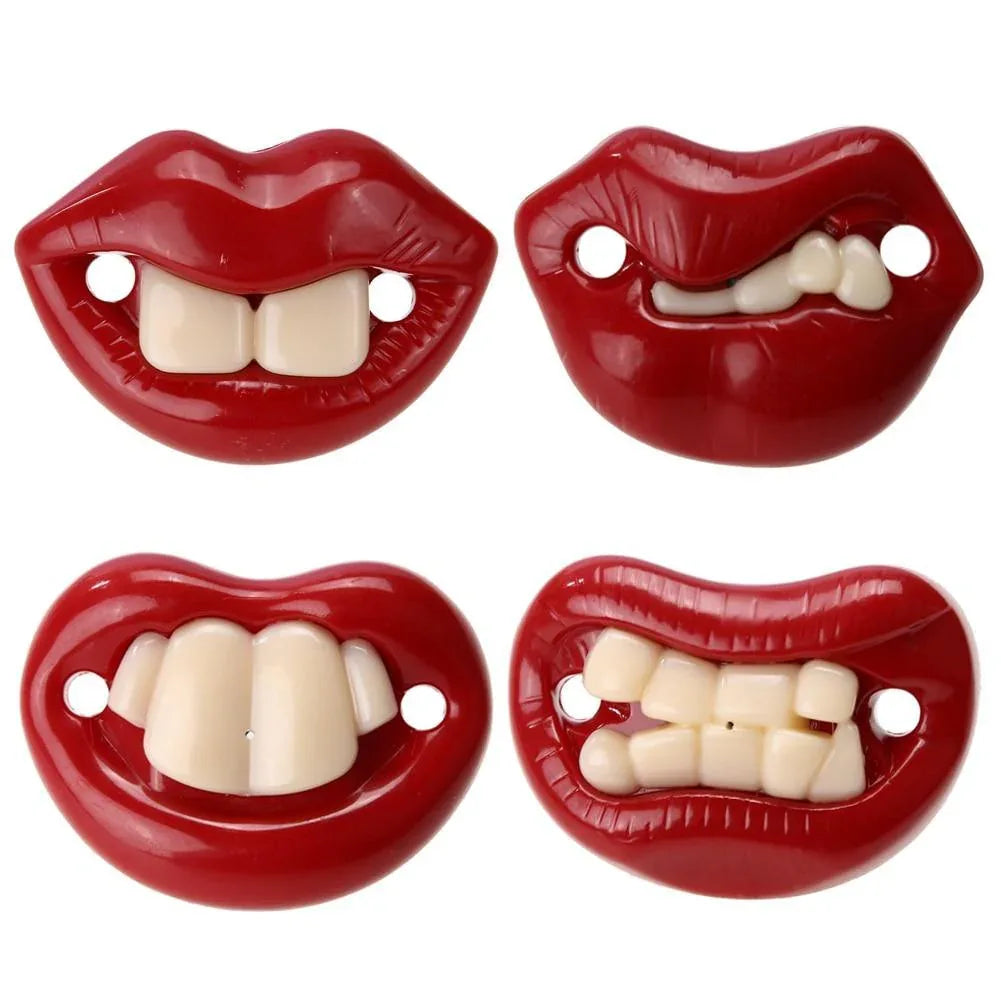 Modern Intereting Food Grade Silicone Funny Baby Pacifiers Nipple Teethers Toddler Pacifier For Baby Boys and Girls - BIG FRENCHIES